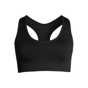 Avia Activewear Black Racerback Sports Bra